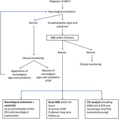 Neurological Involvement in Multisystem Inflammatory Syndrome in Children: Clinical, Electroencephalographic and Magnetic Resonance Imaging Peculiarities and Therapeutic Implications. An Italian Single-Center Experience